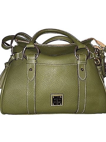 Dooney & Bourke Sorrento 30 satchel w/pocket Leather Satchel (view 1)