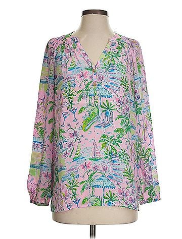 Lilly Pulitzer Long Sleeve Blouse (view 1)