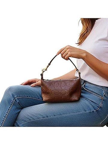 Coach Hobo Shoulder Bag Leather Hobo (view 1)