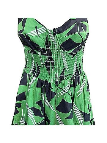 STAUD Landry Pinwheel Bustier Dress Cocktail Dress (view 1)