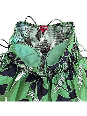 STAUD Landry Pinwheel Bustier Dress Cocktail Dress (view 2)