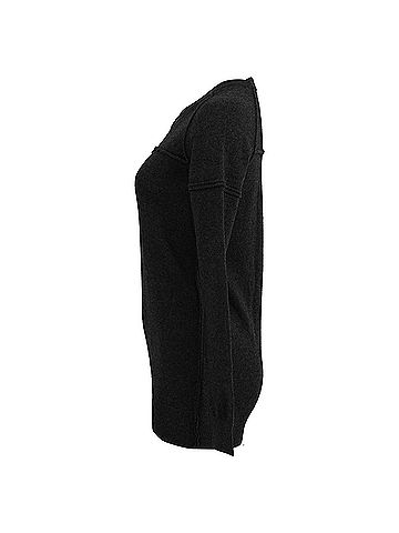 Isabel Marant Isabel Marant Étoile Crewneck Sweater in Black Cotton (view 2)