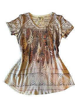 Vocal Short Sleeve Blouse (view 1)