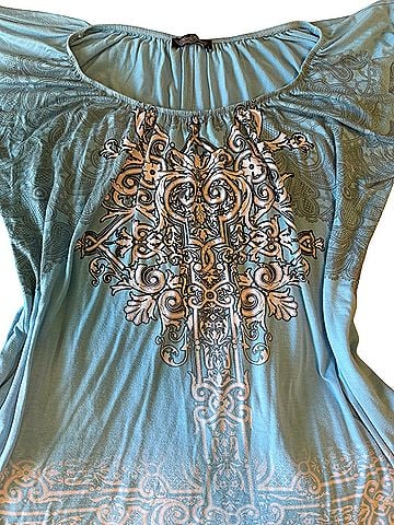 Vanilla Sugar Short Sleeve Blouse (view 2)