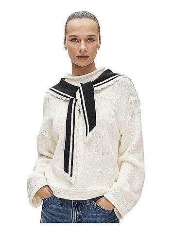 J.Crew Rollneck Remix Sailor Collar Sweater Pullover Sweater (view 2)