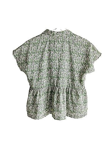 Cynthia Rowley Short Sleeve Blouse (view 2)