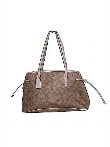 Coach Carryall Leather Tote (view 2)