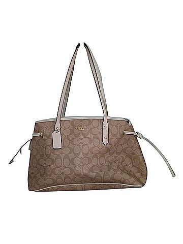 Coach Carryall Leather Tote (view 1)