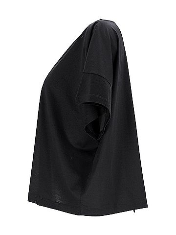 Acne Acne Studios Susanna M Cot T-Shirt in Black Cotton (view 2)