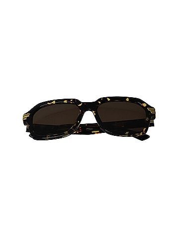Bottega Veneta Bottega Veneta Oversized Square Sunglasses in Brown Acetate (view 2)
