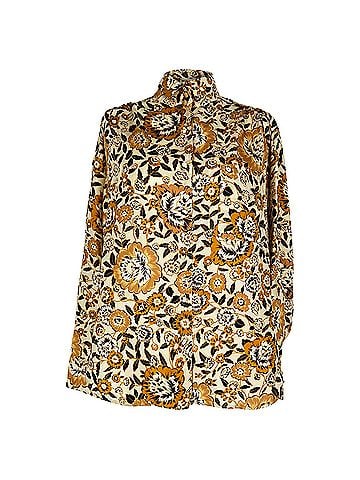 ETRO Etro Abstract Print Blouse in Multicolor Silk (view 1)