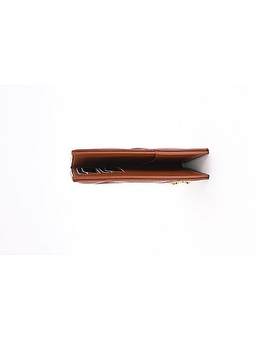Chanel Chanel 19 Quilted Passport Holder in Brown Lamb Leather (view 2)