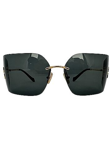 Miu Miu Miu Miu MU 54YS Runway Sunglasses in Black Plastic (view 1)