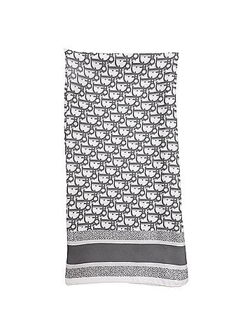 Christian Dior Dior Oblique Scarf in Multicolor Silk (view 2)