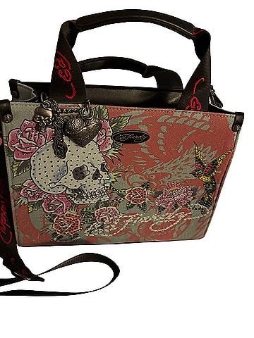 Ed Hardy Leather Crossbody Bag (view 1)