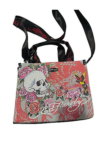 Ed Hardy Leather Crossbody Bag (view 2)
