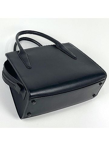 Coach Coach COACH 2-way leather handbag, black, CP086, women's. (view 2)