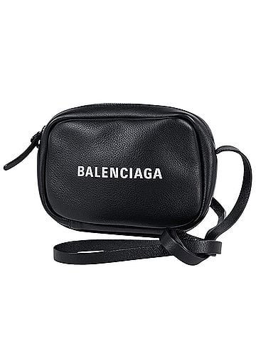 Balenciaga Balenciaga BALENCIAGA Shoulder Bag Leather Black 489809 Women's (view 1)
