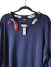 Talbots 55% Cotton 45% Tencel 100% Silk Blue Pullover Sweater Size 2X - photo 2