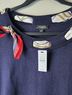 Talbots 55% Cotton 45% Tencel 100% Silk Blue Pullover Sweater Size 2X - photo 3