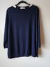 Talbots 55% Cotton 45% Tencel 100% Silk Blue Pullover Sweater Size 2X - photo 5