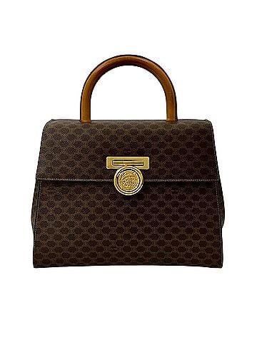 Céline Macadam Coated Canvas Medallion Handbag (view 1)