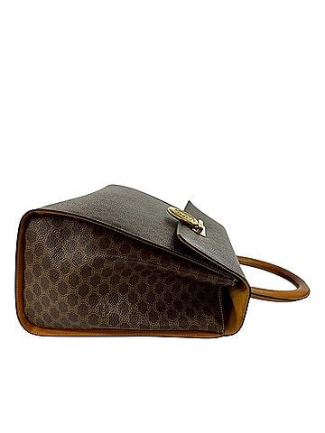 Céline Macadam Coated Canvas Medallion Handbag (view 2)