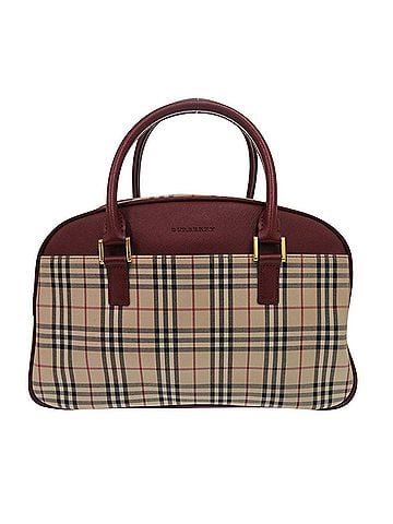 Burberry House Check Canvas Handbag (view 1)