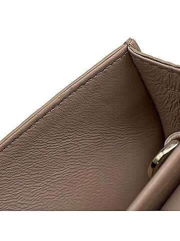 Valentino Leather VLogo Card Case on Chain (view 2)