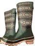 Pendleton Graphic Green Rain Boots Size 6 1/2 - photo 2