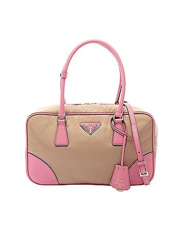 Prada Saffiano Trimmed Re Nylon Re Edition 1978 Satchel (view 1)