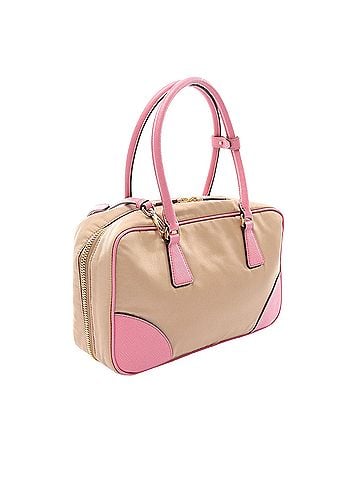 Prada Saffiano Trimmed Re Nylon Re Edition 1978 Satchel (view 2)