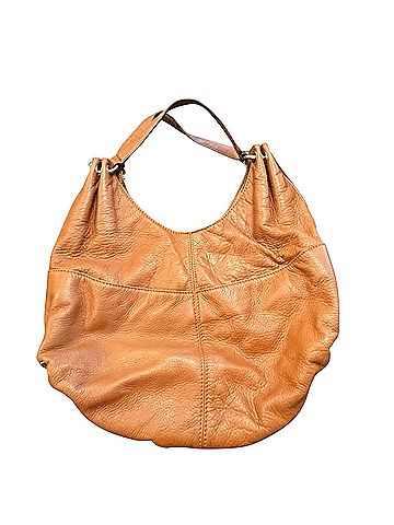 Michael Kors Layton Tan Gold Pebbled Leather Hobo (view 2)