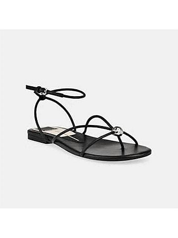 Dolce Vita Women's Kenley Sandals in Black Leather (view 2)