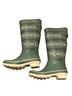 Pendleton Graphic Green Rain Boots Size 6 1/2 - photo 1
