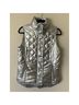 Talbots 100% Polyester Solid Silver Vest Size S - photo 5