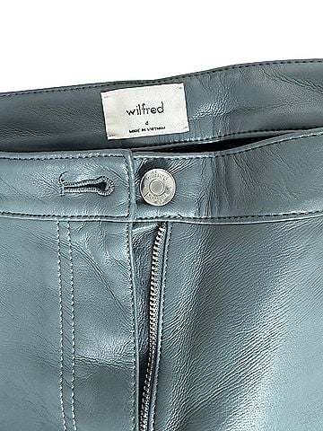 Wilfred Faux Leather Pants (view 2)