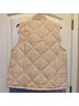 Hem & Thread Solid Ivory Vest Size L - photo 3