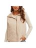 Hem & Thread Solid Ivory Vest Size L - photo 1