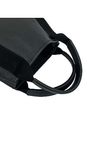 Balenciaga Calfskin Perforated Navy Cabas Tote XS (view 2)