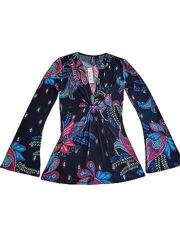 Bisou Bisou Long Sleeve Blouse (view 1)