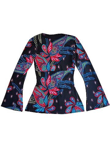Bisou Bisou Long Sleeve Blouse (view 2)
