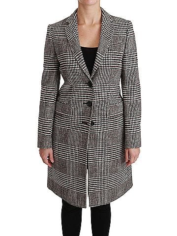 Dolce & Gabbana Multicolor Trench Knee Long Jacket Women's Coat (view 1)