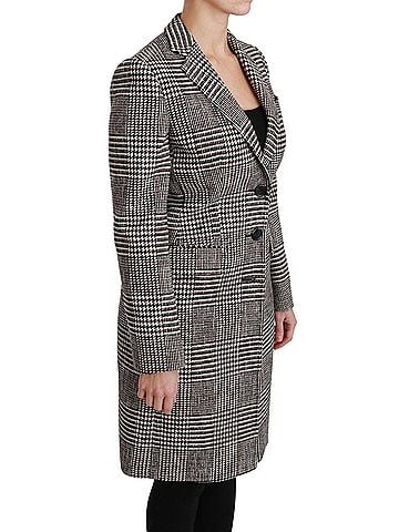 Dolce & Gabbana Multicolor Trench Knee Long Jacket Women's Coat (view 2)