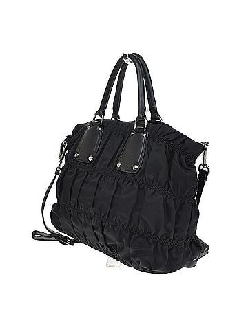 Prada Gaufre Shopping Tessuto Black Nylon Tote Bag Bag (view 2)