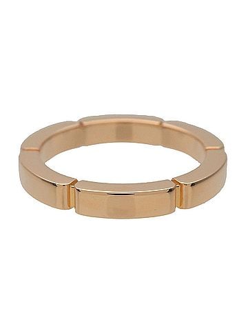 Cartier Maillon Panthere Band 18K Rose Gold Gold Yellow_Gold Ring Jewelry (view 2)
