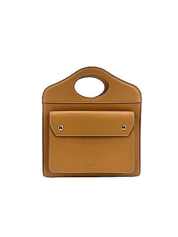 Burberry Convertible Fold Over Pocket Clutch Leather Brown Leather Clutche &amp; Pouche Bag (view 1)
