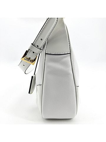 Prada Re-Edition 2004 Nylon And Leather White Nylon Shoulder Bag Bag (view 2)