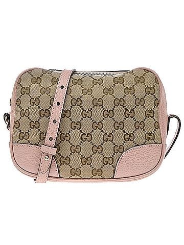 Gucci Bree Disco Gg Canvas With Leather Beige Canvas Crossbody Bag Bag (view 1)