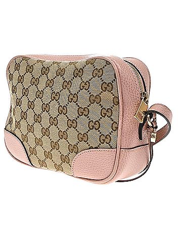 Gucci Bree Disco Gg Canvas With Leather Beige Canvas Crossbody Bag Bag (view 2)